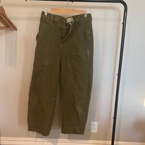 Universal Thread Olive Green Wide Leg Jeans
